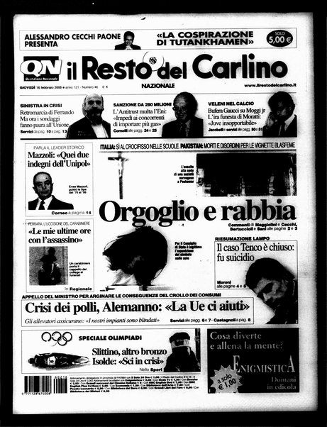 Il Resto del Carlino : giornale dell'Emilia